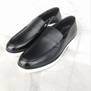 Кожаные мокасины Santoni